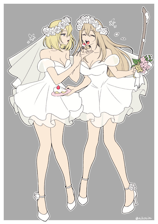 バティン×アイム 衣装交換
