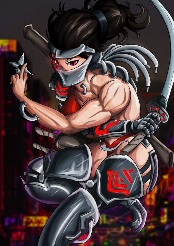 Female Blackwatch Genji