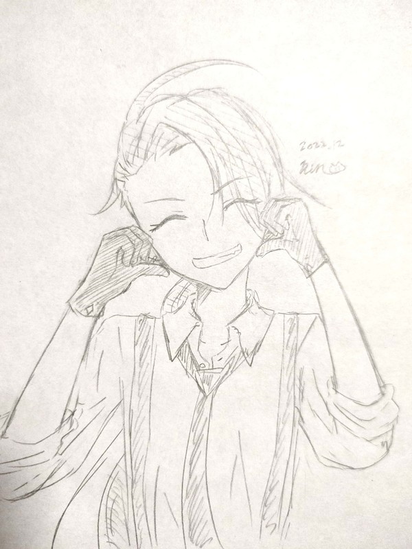 顔ハートしてくれるチリちゃん