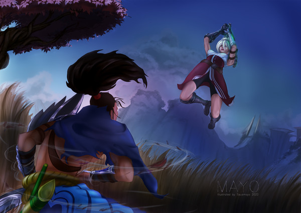 Yasuo vs Riven - The Unforgiven