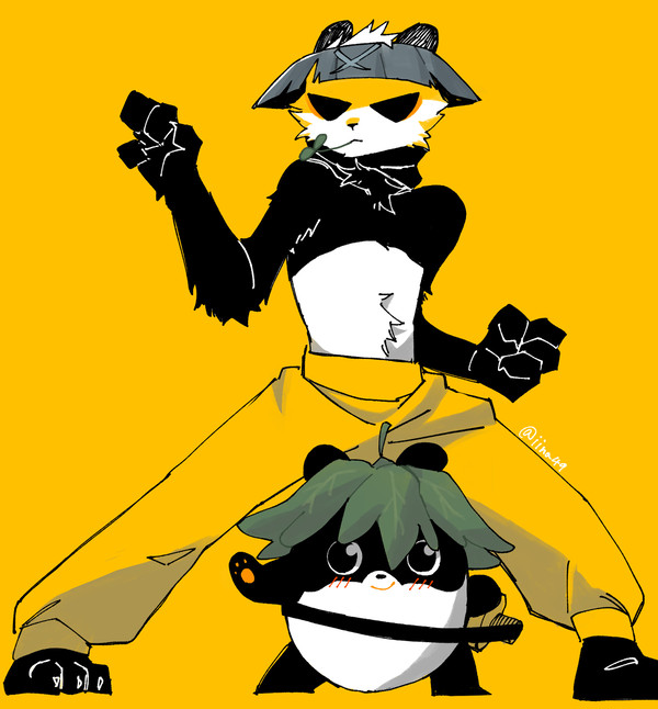 【ニンマス】リキ&シロ