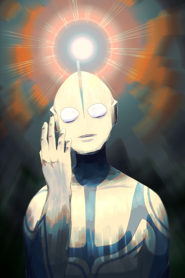 お絵かき　ウルトラマン