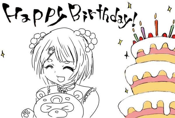 香菱生誕祭の時の