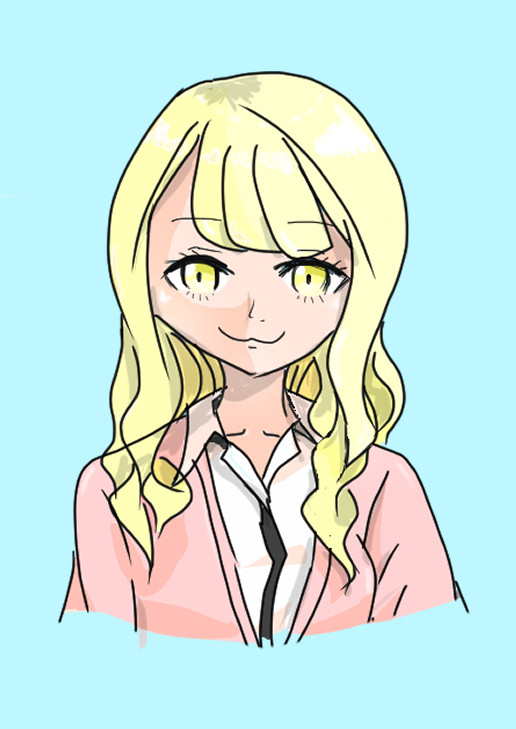 金髪ギャルが描きたかった