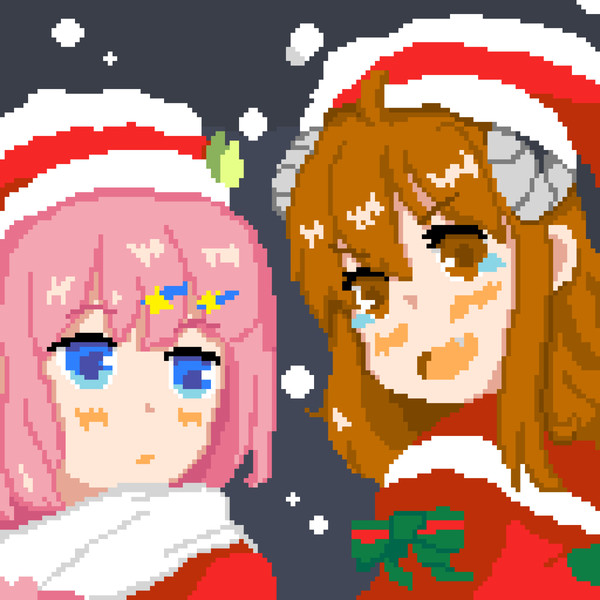 しゃみももクリスマス絵