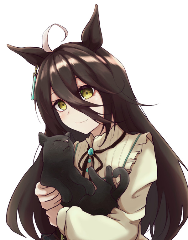 カフェと黒猫