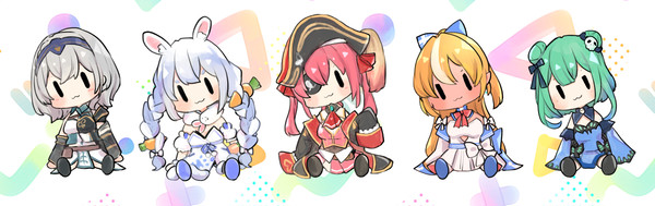 ぬいぐるみぽいホロシリーズ3期生まとめ