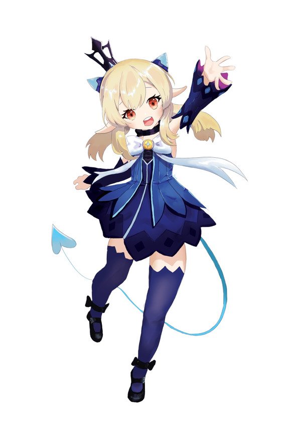Klee in Lu/Ciel Base Outfit