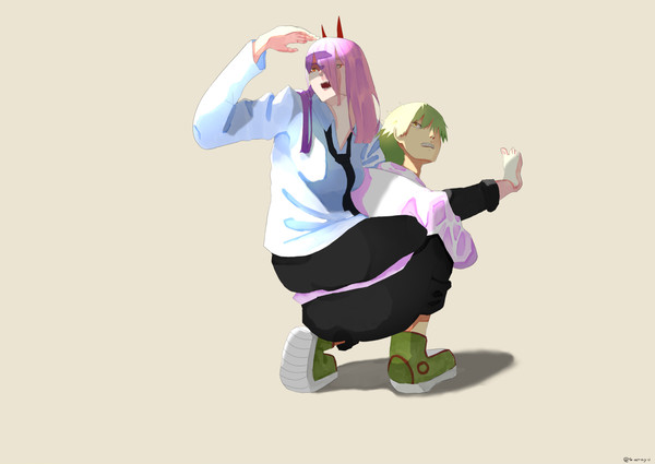 POWER X DENJI [CHAINSAWMAN]