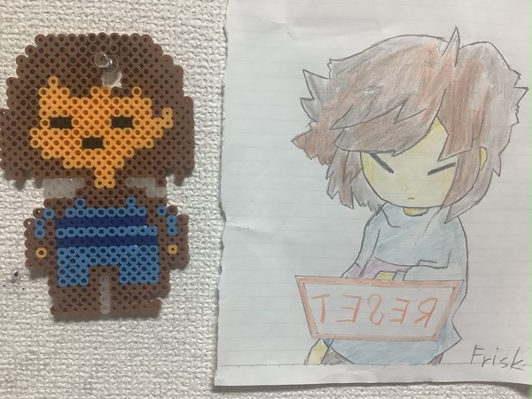 フリスク　描いてみた