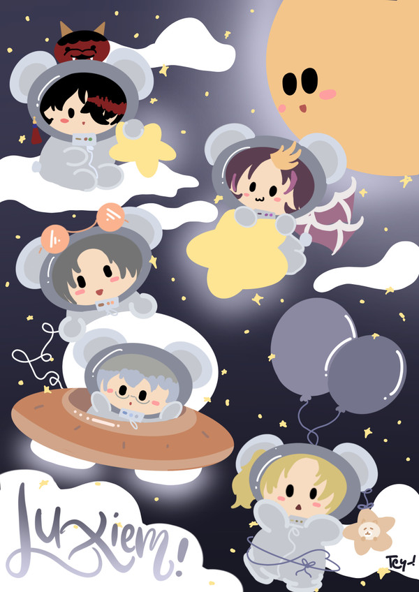 Luxiem’s Mini Astronauts !!