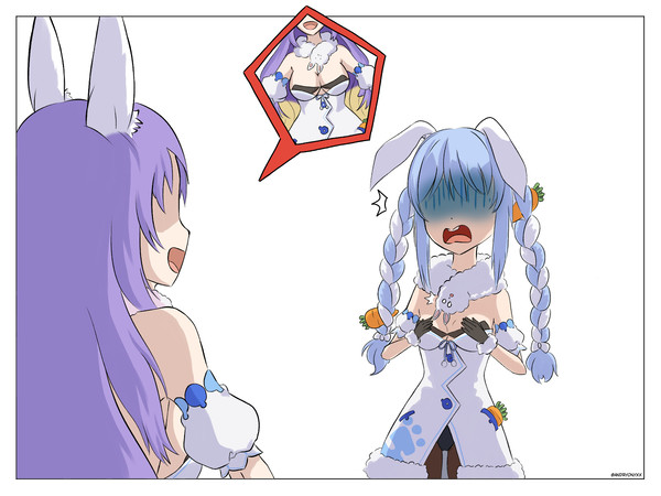 Trying Out the Bunny Suit