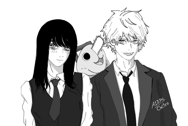 Denji on a Date with Asa