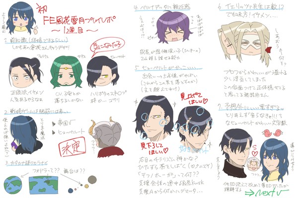 FE風花雪月プレイレポ1週目