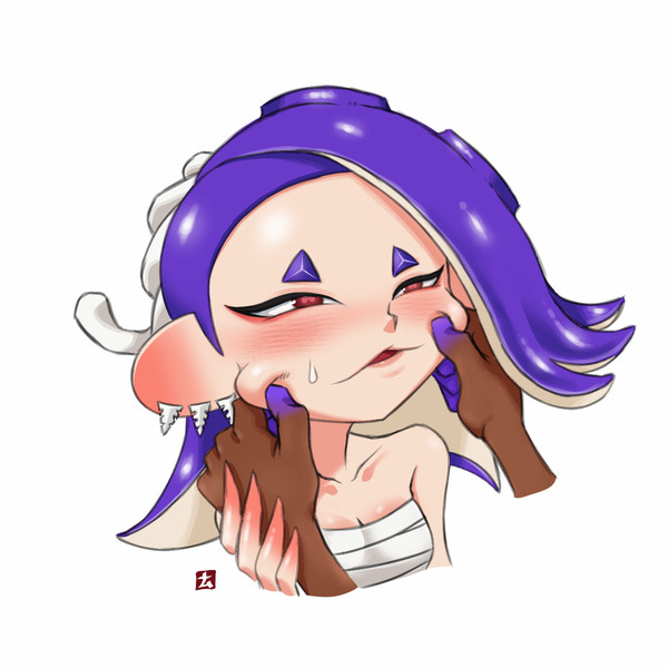 ほっぺもちもちフウカちゃん👉🐙👈