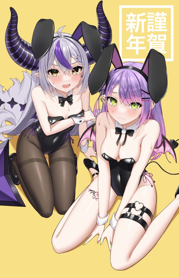 らぷトワバニーガールコンボ (あけおめことよろ)
