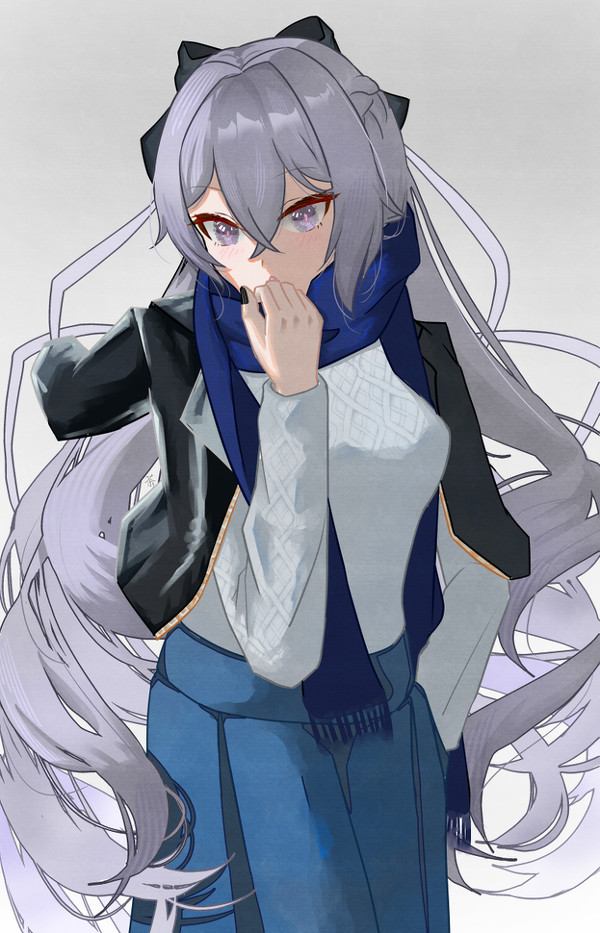 冬の私服オトーニャ🧣