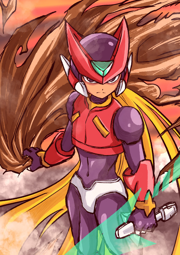 ロックマンゼロ  イラスト