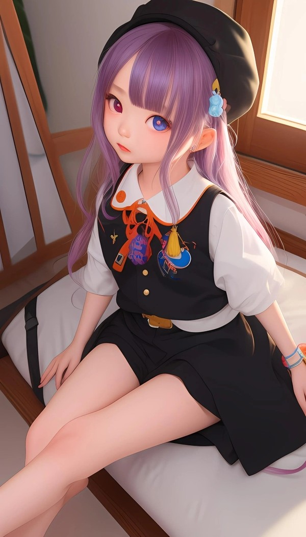 异瞳萝莉
