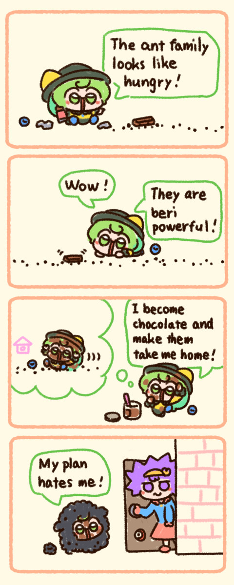 Koishie is good at 4koma manga!!