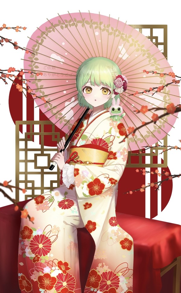 年賀状ご依頼絵