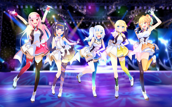 Holomyth in Idol Uniform