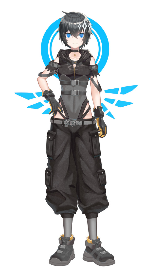 VTuber art design (tomboy!)
