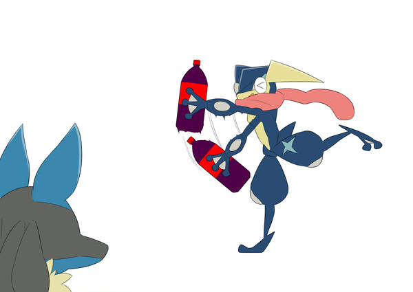 コーラを振るだけトレス