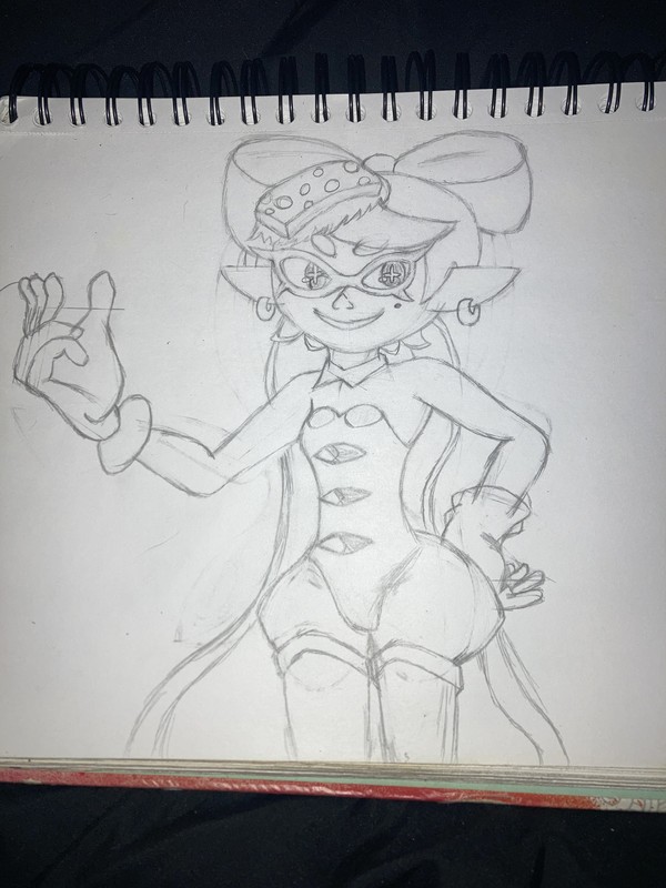 Callie from Splatoon 1 to 3.
