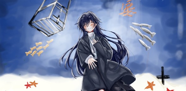 long hair aoi