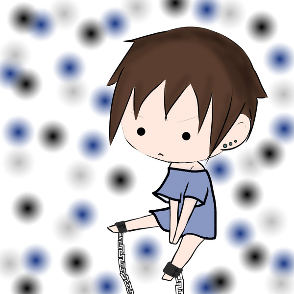 ミニキャラ 囚われの身の男の子