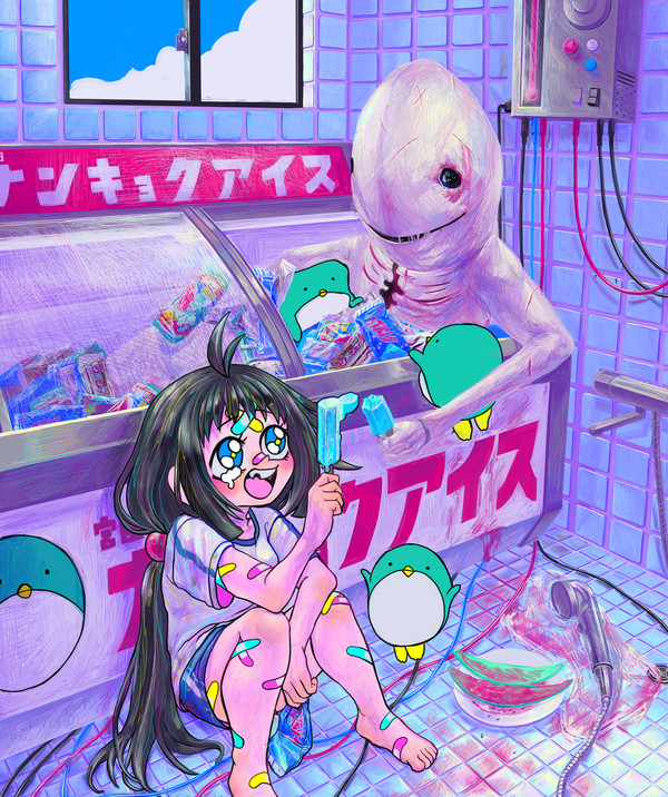寂しい者同士の夏の思い出を描きました。