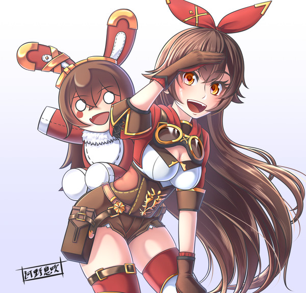 アンバー！