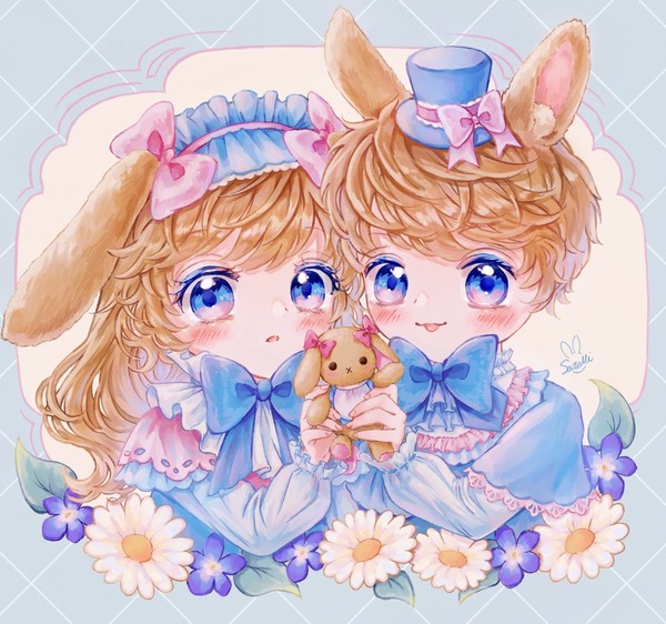 🐰ふたごのうさぎさん🐰