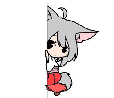 かわちい狐巫女さん|ω・)