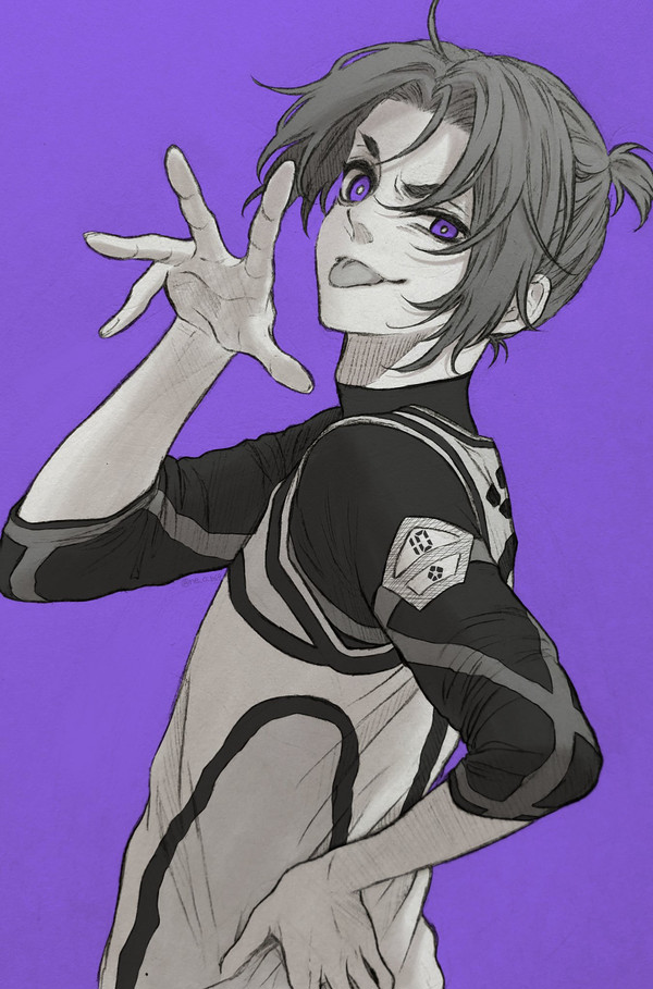 ブルロ落書き