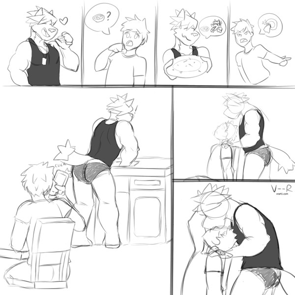 Pizza Bagels Comic
