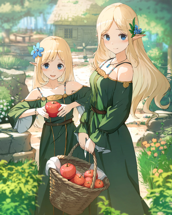 エルフ姉妹