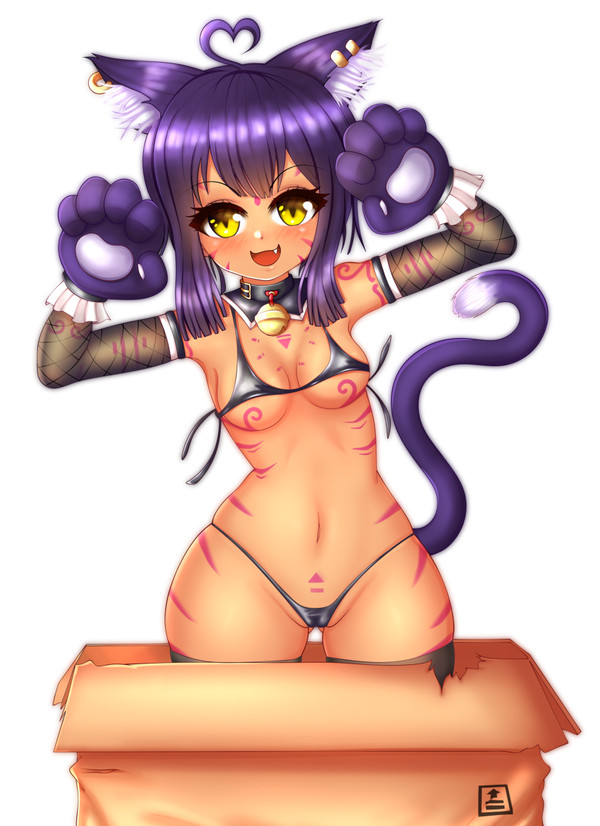 Trying a catgirl
