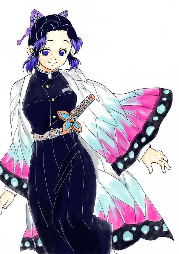 しのぶさん模写
