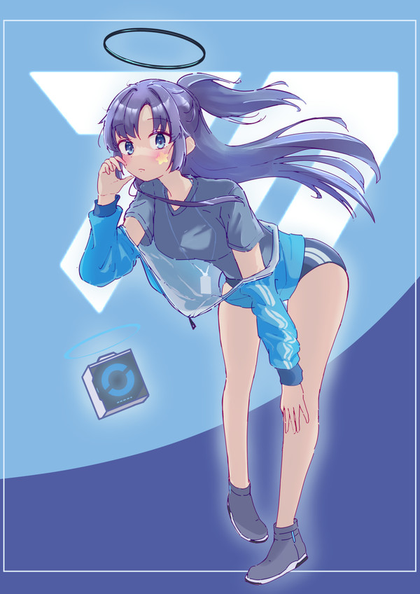 ブルアカのユウカ(体操服)