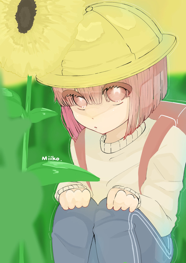 小学生が小学生を描いた