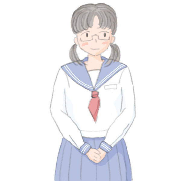 メガネな女の子