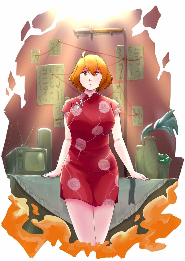 Chinesse new year dress