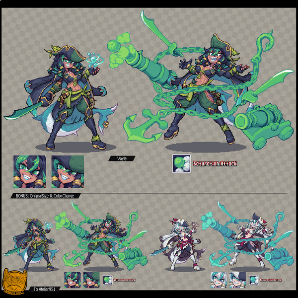 Skebドット絵 Vayle