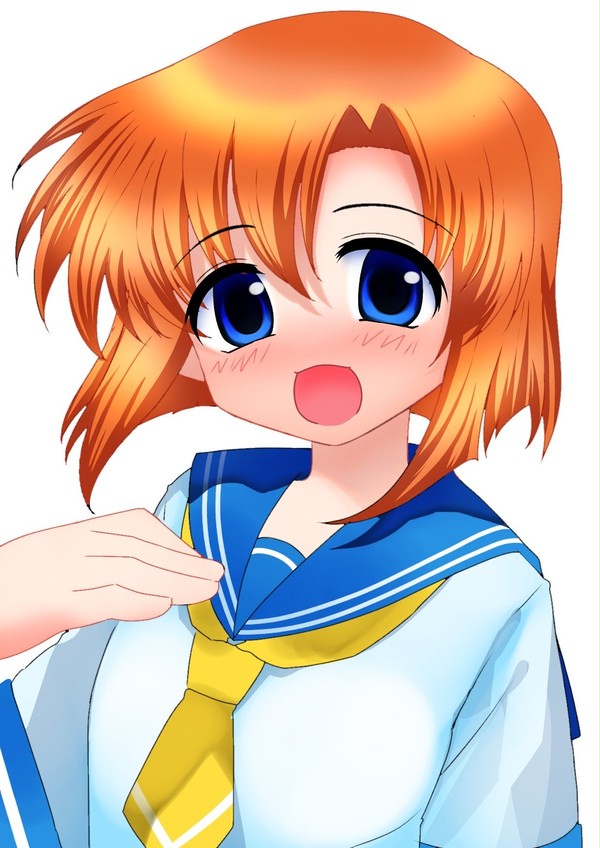 原作風の絵柄で描いてみた。2枚目は自分の絵柄