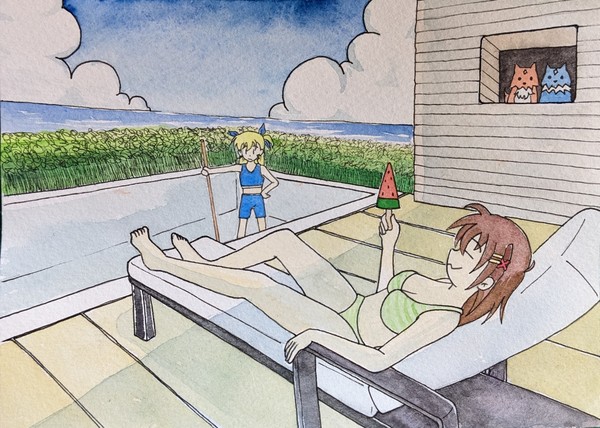 とある夏の日。