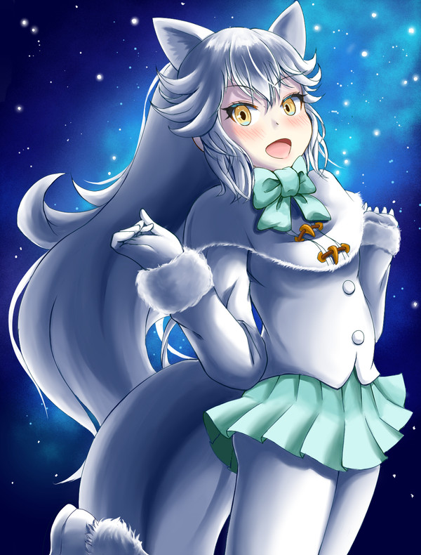 ホッキョクギツネちゃん