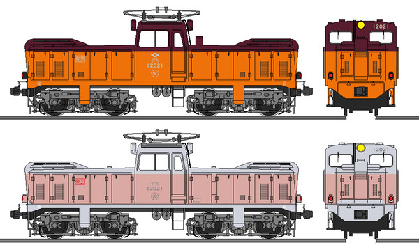 富山地方鉄道デキ12020形電気機関車