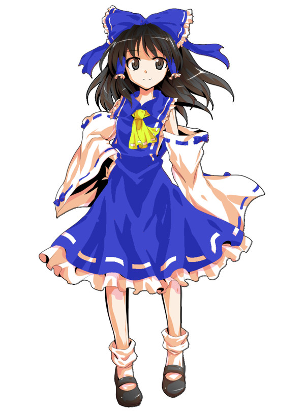 【東方立ち絵改変】取りあえずで作った霊夢の色違い